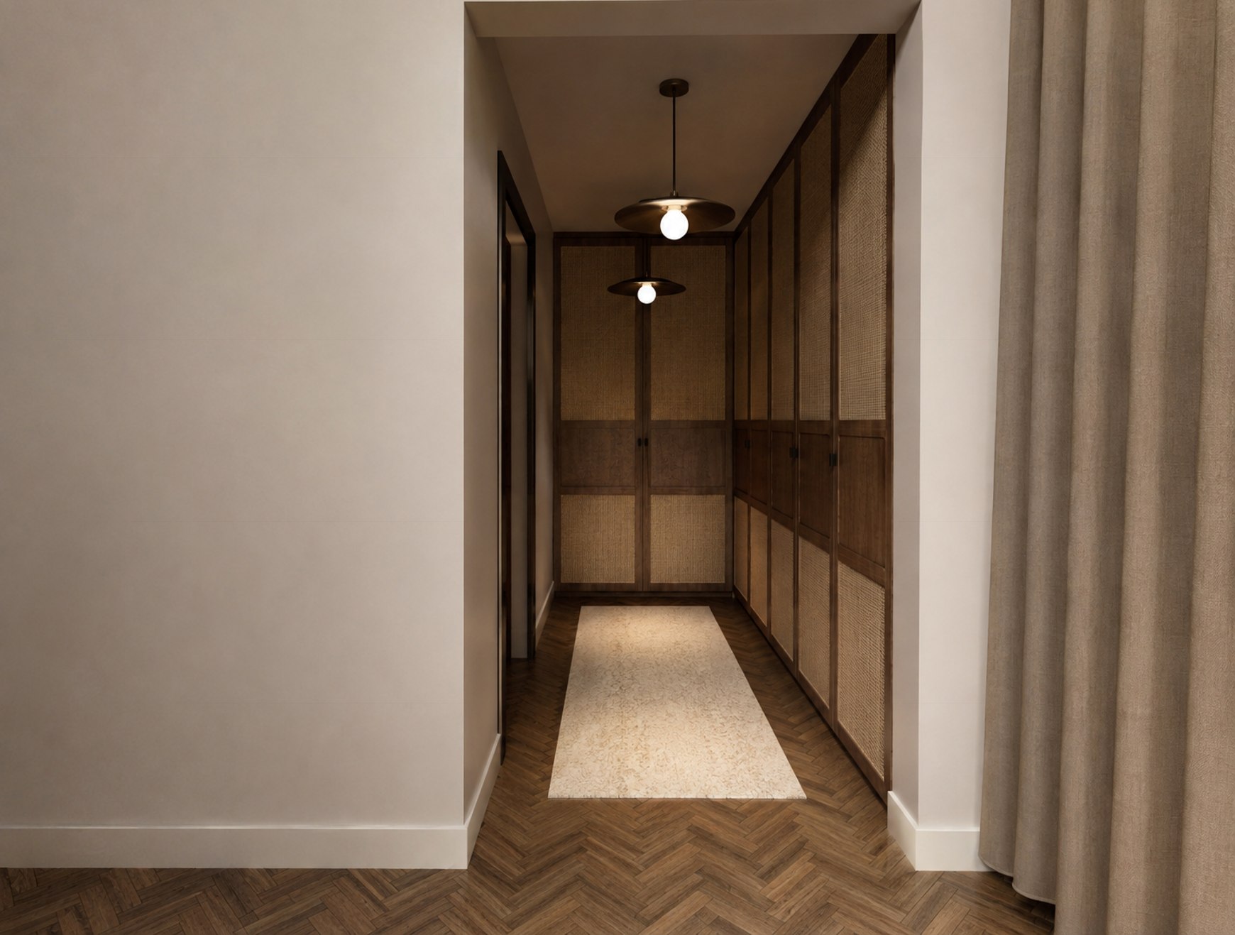 Bedroom wardrobe joinery